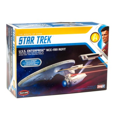 Star Trek U.S.S. Enterprise Refit: Wrath of Khan Edition 1:1000 Scale Model Kit