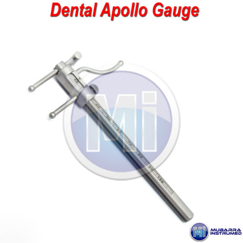 Mubarra New Dental Implant Venus Apollo VDO Ruler Premium Grade Gauge 20-100mm