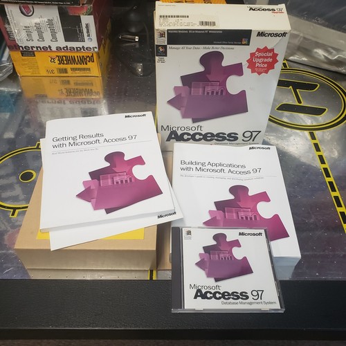 MICROSOFT ACCESS 97 UPGRADE Data Management System, complete