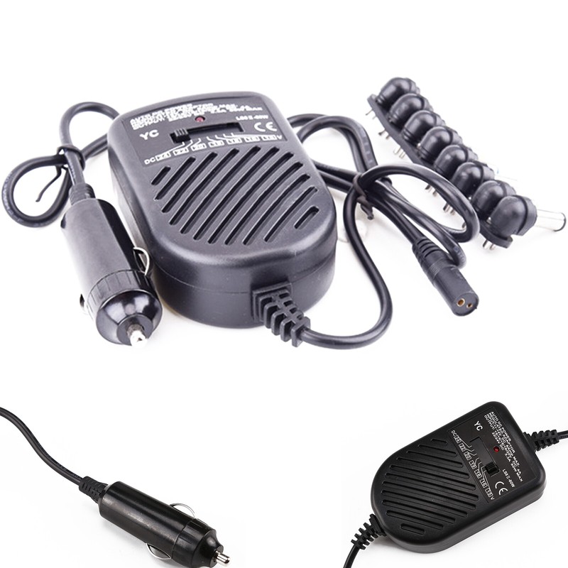 Universalnezteil KFZ Notebook Laptop Ladegerät Ladekabel Adapter 15V-24V 80W