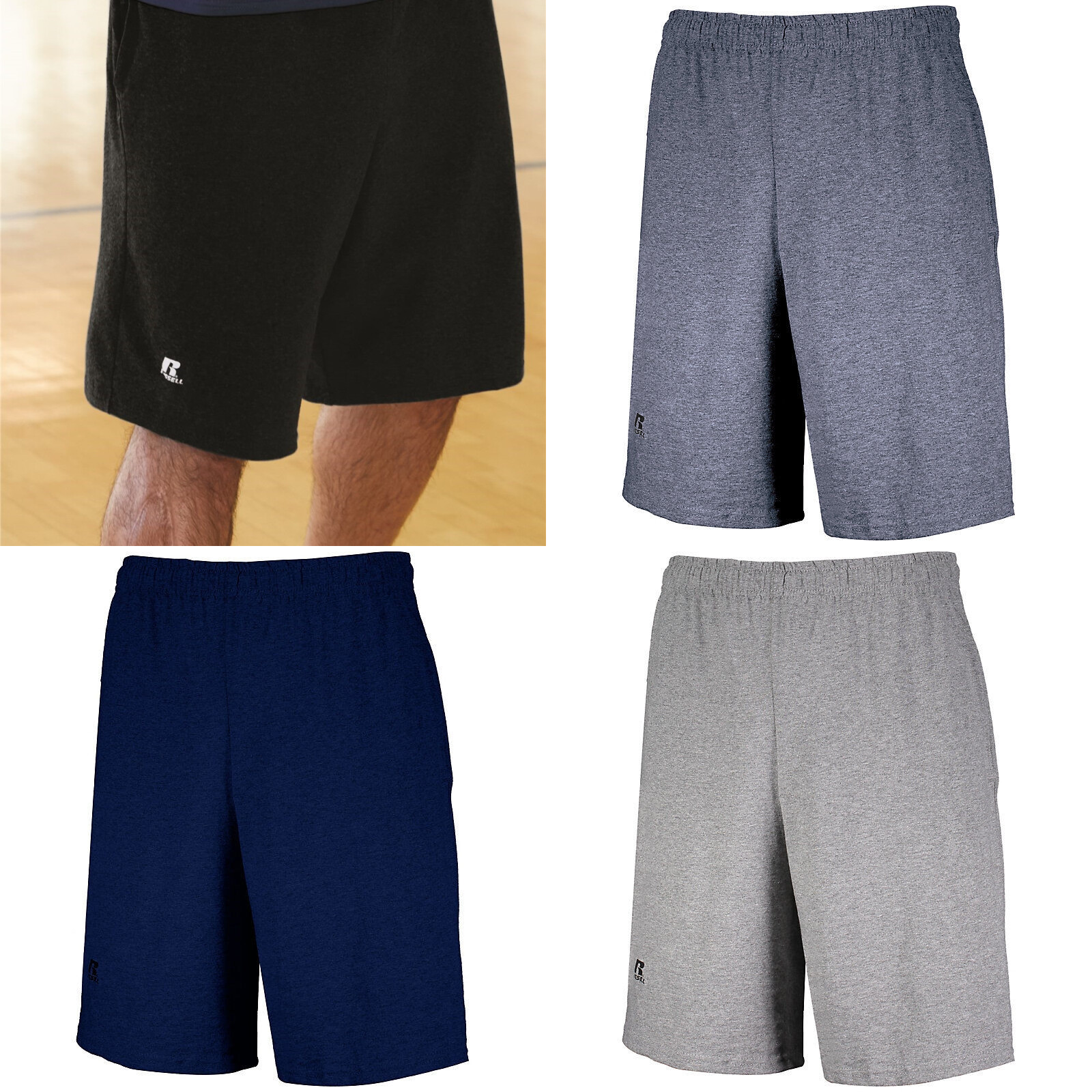 russell cotton shorts