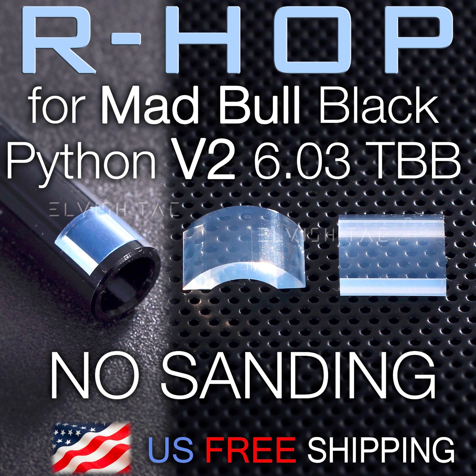 RHOP Fit Mad Bull V2 Black Python Version 2 6.03mm Airsoft