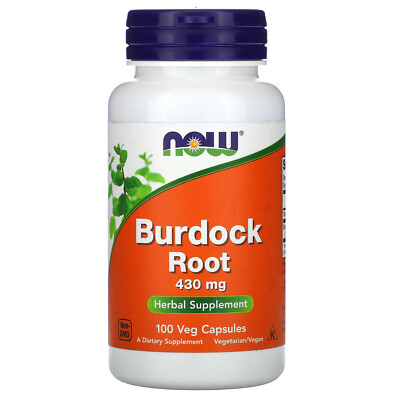 Burdock Root, 430 mg, 100 Veg Capsules