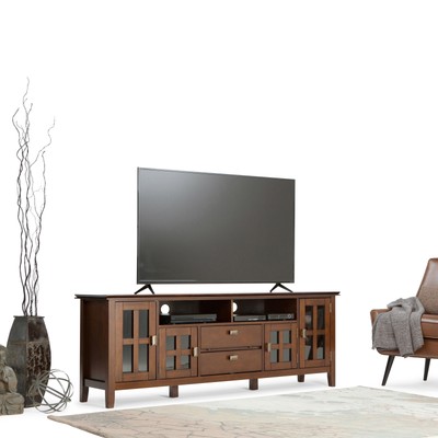 WYNDENHALL Stratford SOLID WOOD 72 inch Wide TV Media Stand