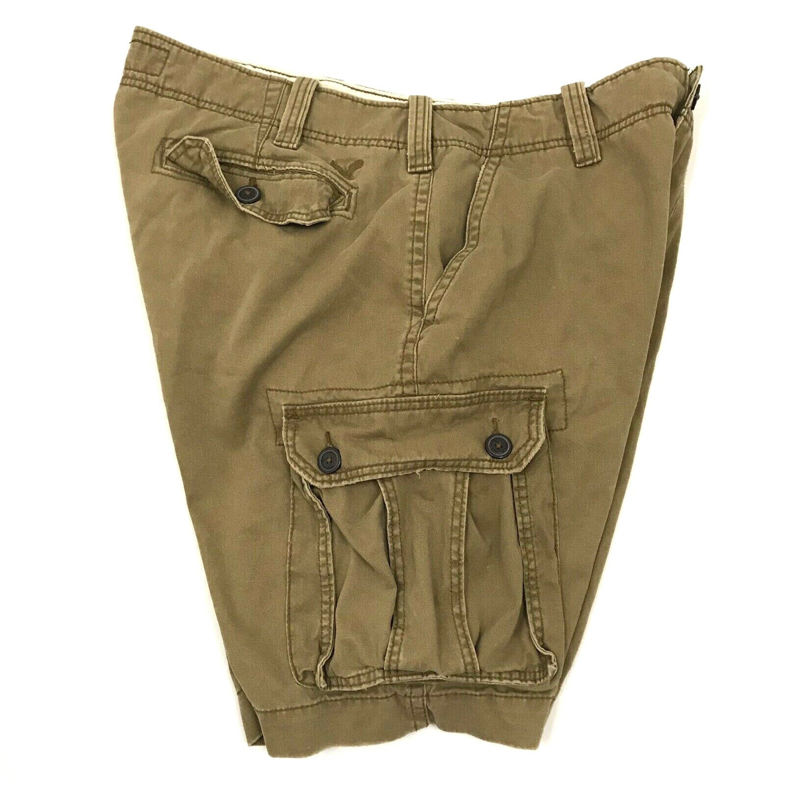 Vintage American Eagle Mens Cargo Shorts Classic Tan Size 38 x 9.5
