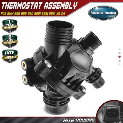 Thermostat Housing Assembly for BMW E60 E82 E84 E90 128i 328i 335i 525i X3 Z4