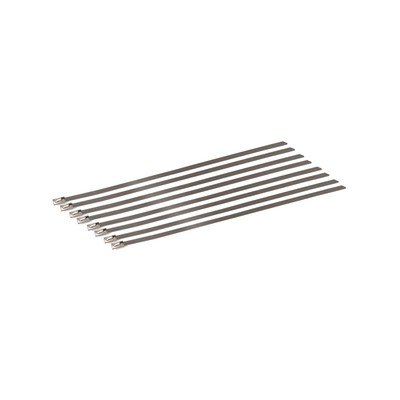 Design Engineering 10201 Stainless Steel Locking Ties 8'' Qty: 8 Per Pack