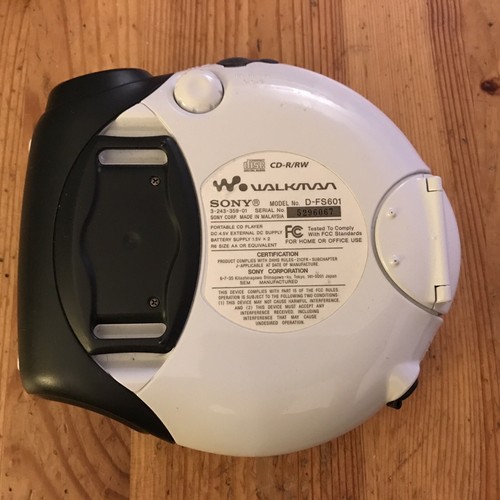 Sony D-FS601 TV/FM/AM Portable Discman