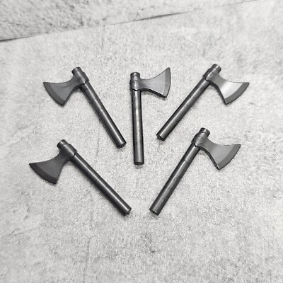 5pack Axe Blocks Weapons Accessories Lot for Minifigures Ga4b334