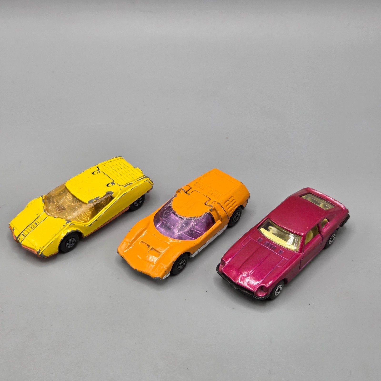 Lesney Matchbox Superfast Datsun 260Z 126X Mazda RX 500 Used Diecast Toy Cars