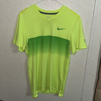 Nike Roger Federer RF 2015 Australian Open Crew Tennis Polo Shirt Rafa Nadal
