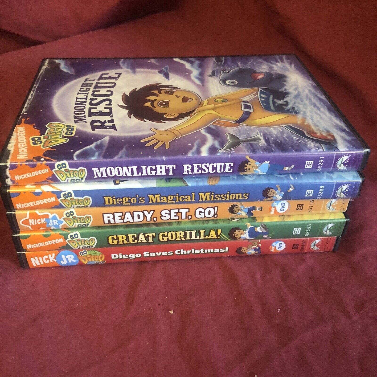 Go Diego Go DVD lot of 5 Nick Jr. Nickelodeon | eBay