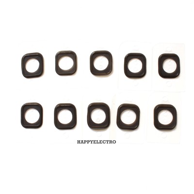 10x Replacement Rubber Gasket Home Button Holder Adhesive Sticker iPhone 5 5G