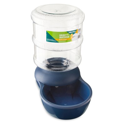 X-Large Sturdy Pet Waterer Pets Dogs and Cats Transparent Container 4 Gallons
