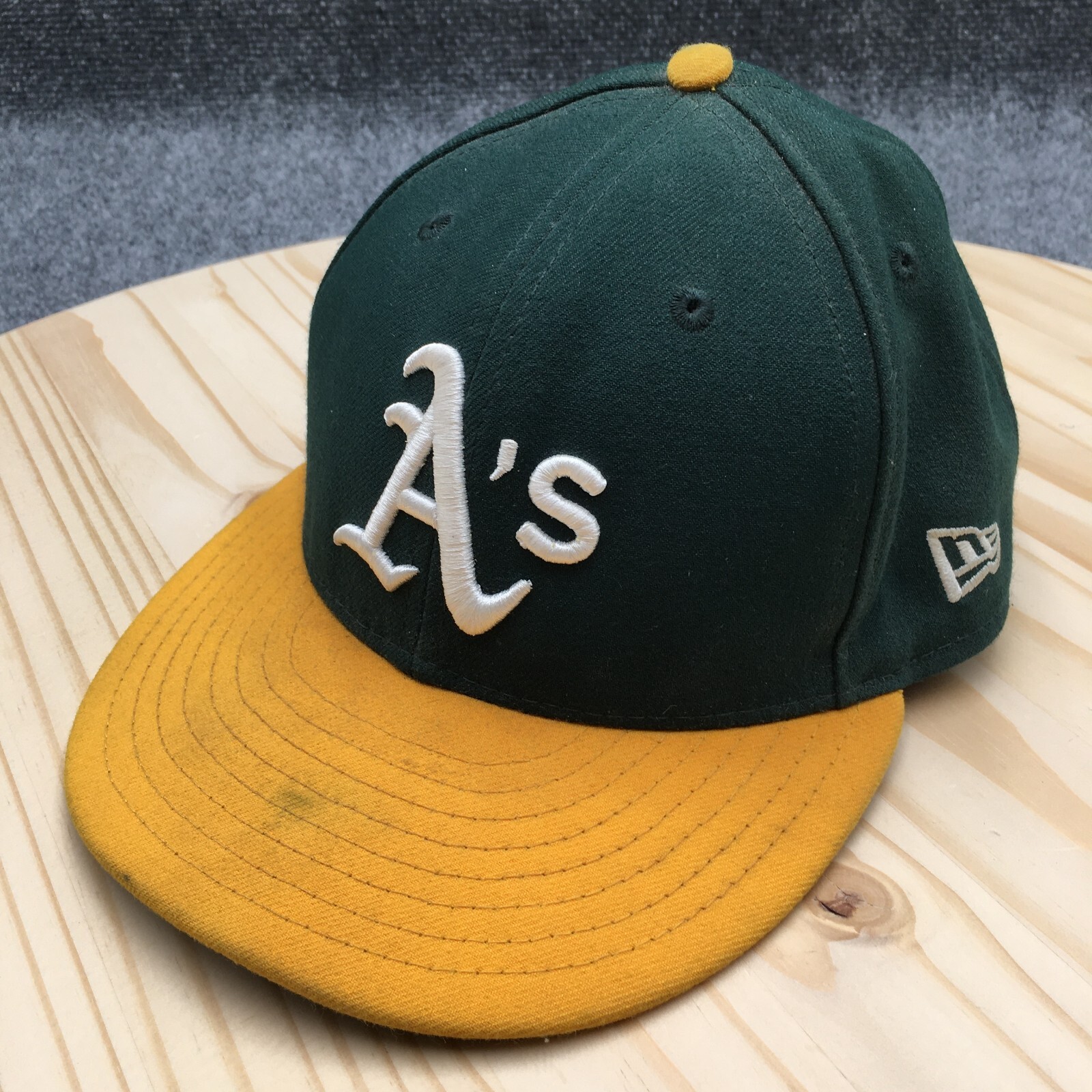 Oakland Athletics New Era Baseball Cap Hat Mens Green 7