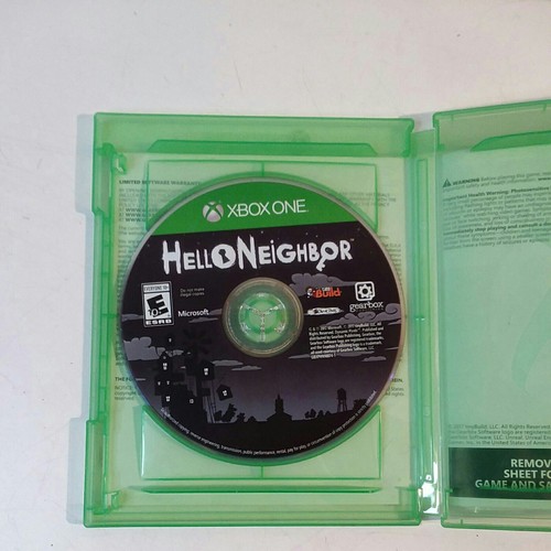 Hello Neighbor - Microsoft Xbox One- Disc Only 850942007458