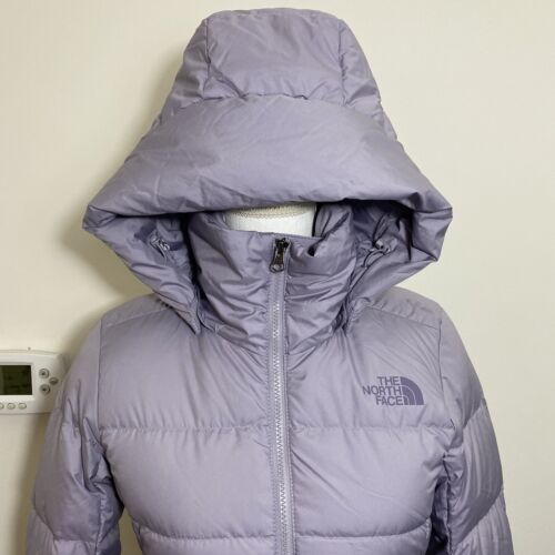 Pre-owned The North Face Women's Metropolis Parka Down Coat Grey Xs S M L Xl Xxl Xxxl In Purple