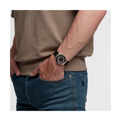 Pre-owned Swatch Sistem Through Again Unisex Watch (model: Yis431)