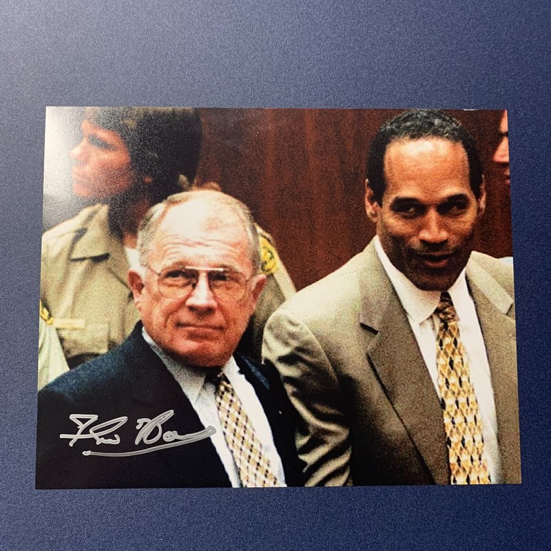 Historical Robert Shapiro O J Simpson Trial Lawyer Signed Authentic 8x10 Photo D W Coa Medalex Rs