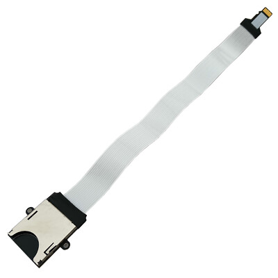 25cm TF Micro SD to SD Slot Extension Flex Cable Wire Screw Hole Card Adapter