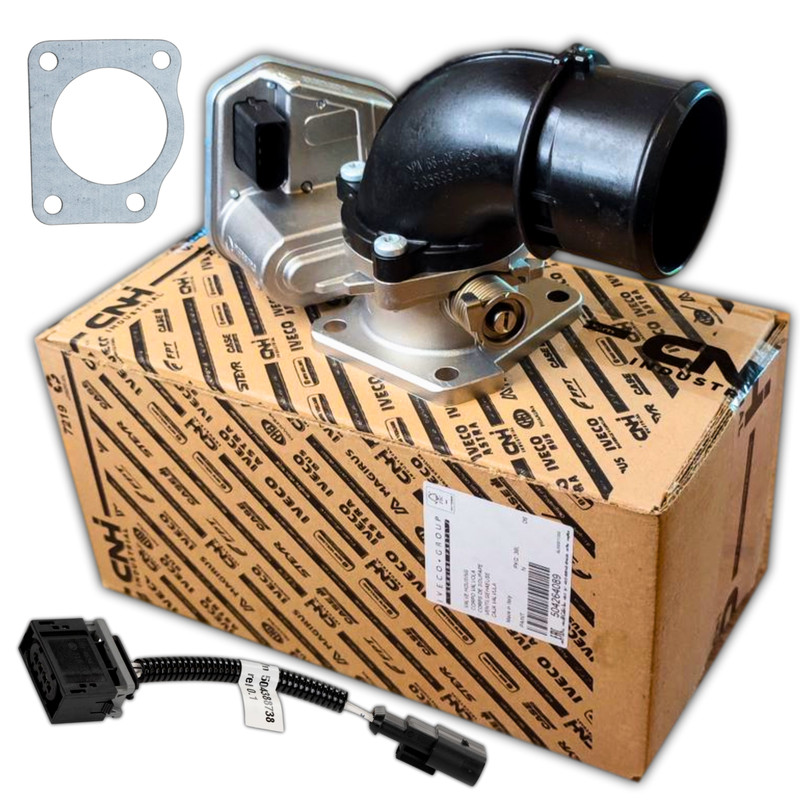 Original Fiat Drosselklappenstutzen + Adapterkabel Daily Ducato Boxer Jumper 3.0