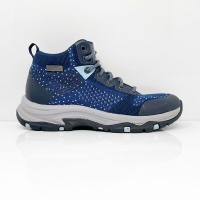 

Skechers Womens Trego 158351 Синяя повседневная обувь Кроссовки Размер 6, Синий, Trego