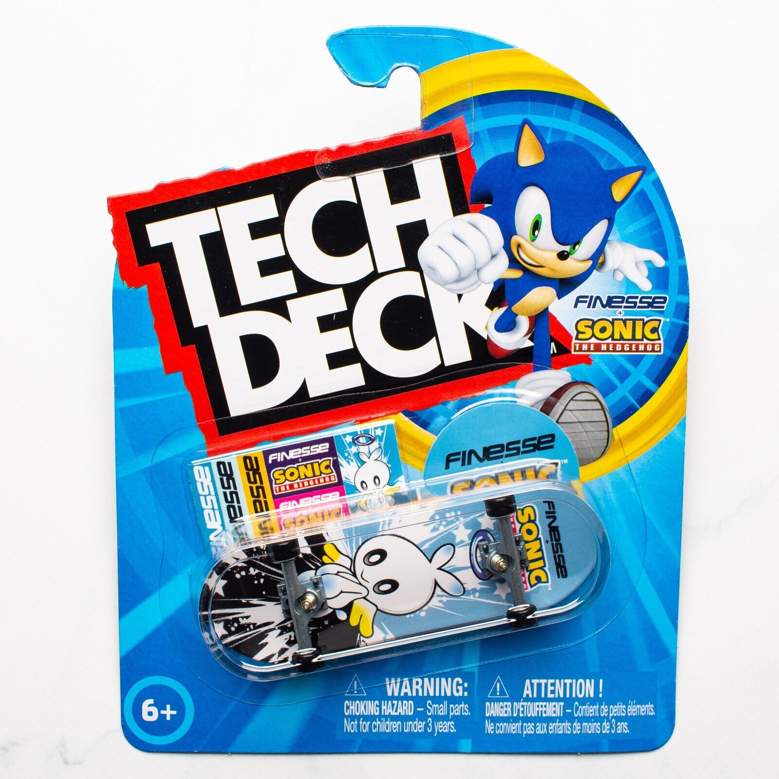 Tech Deck Finesse + Sonic The Hedgehog Hero Chao Ultra Rare Tech Deck Finesse + Sonic The Hedgehog Hero Chao Ultra Rare
