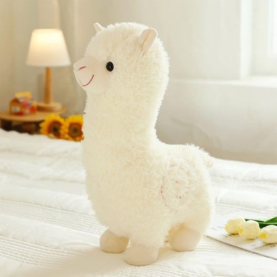Celawork Alpaca peluche 35cm bianco alpaca peluche piccolo simpatico peluche