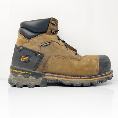 

Мужские водонепроницаемые рабочие ботинки Timberland Pro Boondock 6 дюймов 92615, размер 13 м, Коричневый, Boondock