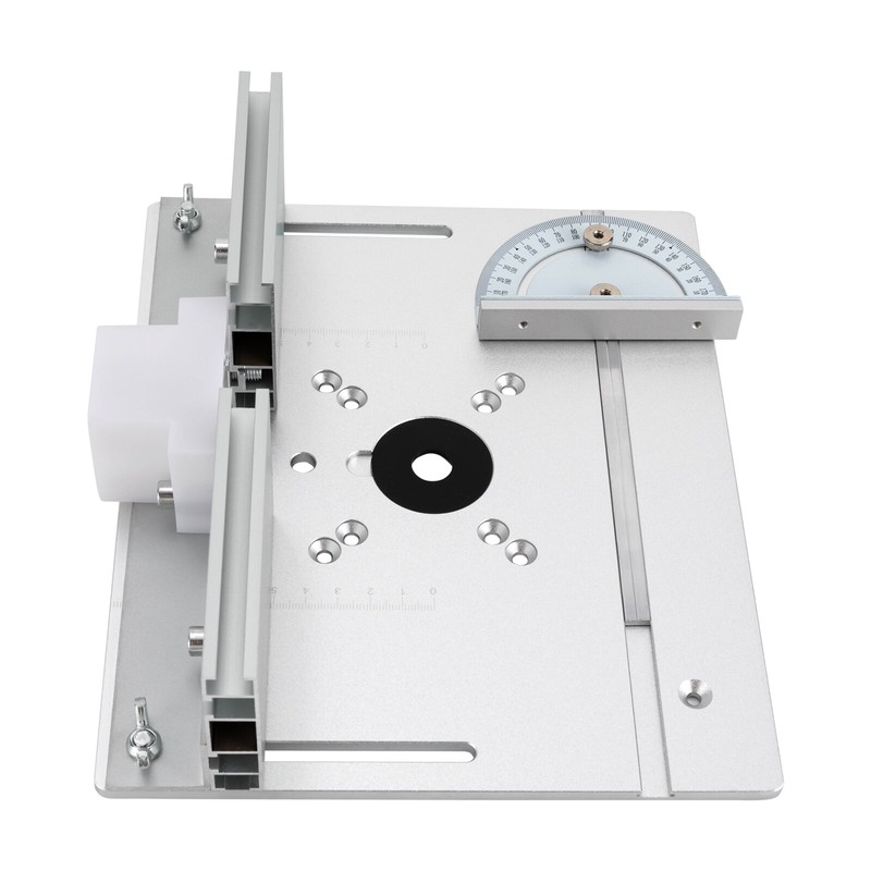 Router Table Insert Plate Aluminum Router Plate for Woodworking Bench