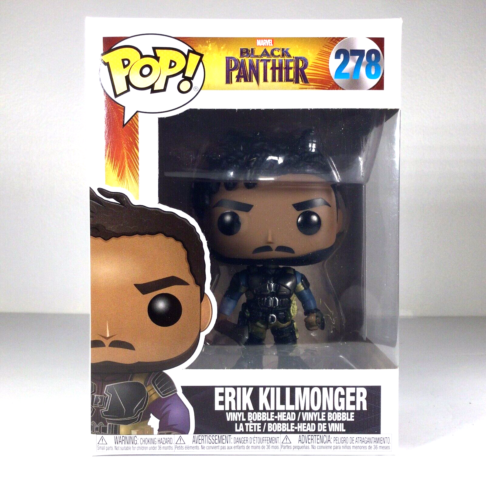 Funko POP Erik Killmonger #278 Marvel Black Panther