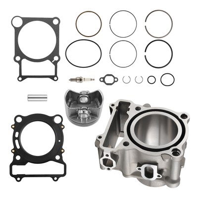 Cylinder Piston Gasket Top End Kit for Yamaha Kodiak Grizzly 400 YFM40 2000-2008