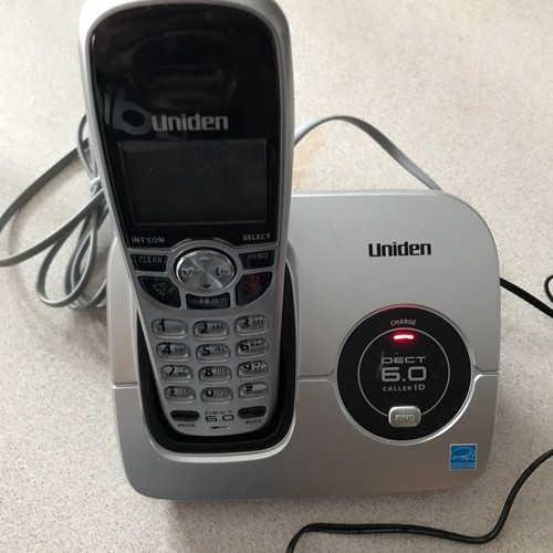 Uniden Dect 6.0 Caller ID Phone With Base Tested Works Expansion Unit