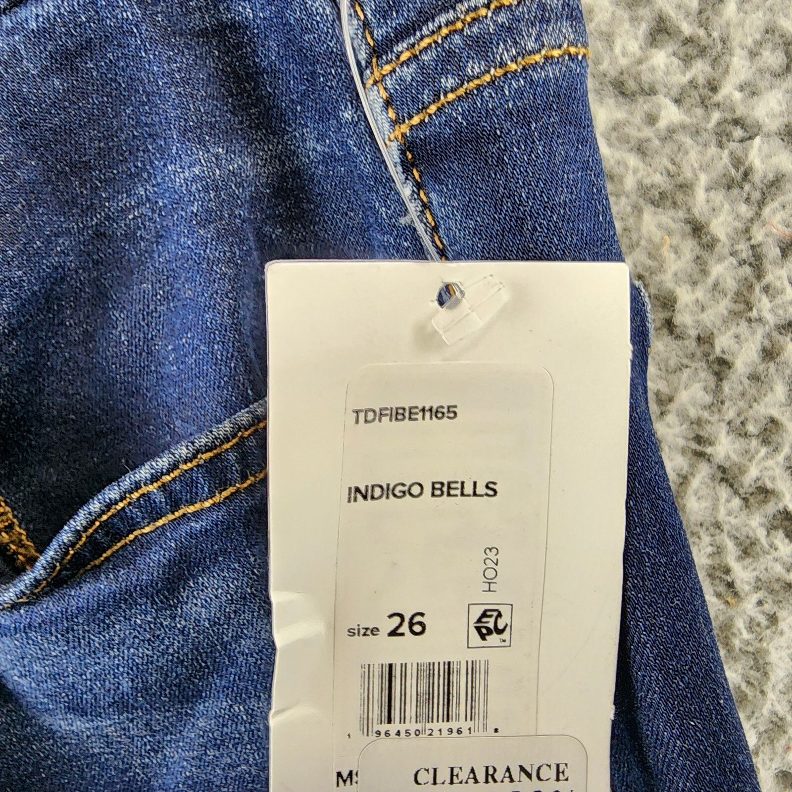 7 For All Mankind High Waist Ankle Skinny Jeans Women's 26 Blue Denim 5-Pockets - Picture 12 of 14