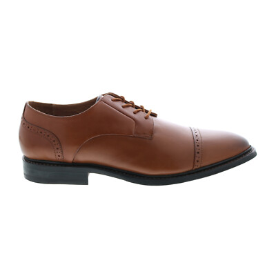 

Bostonian Bridgeport Cap 26140390 Мужские коричневые кожаные оксфорды Cap Toe Shoes 9.5, Коричневый, Bostonian Bridgeport Cap