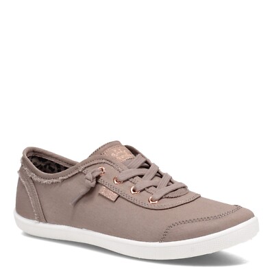 Women's Skechers, BOBS B Cute Sneaker 33492-TPE Taupe Fabric