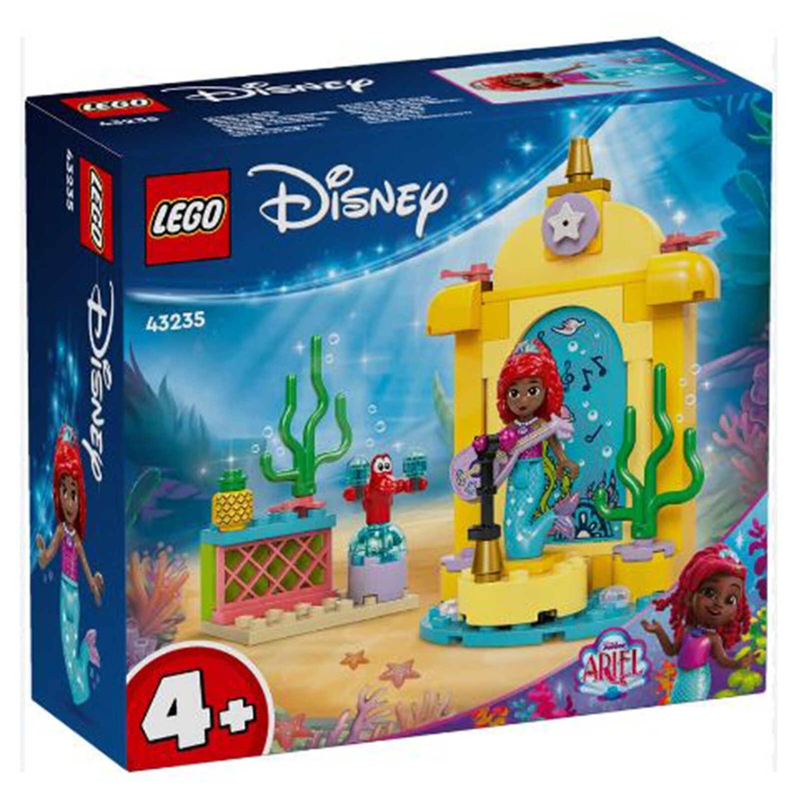 Конструктор LEGO Disney Ariels для создания музыкальной сцены 43235 НОВЫЙ В НАЛИЧИИ