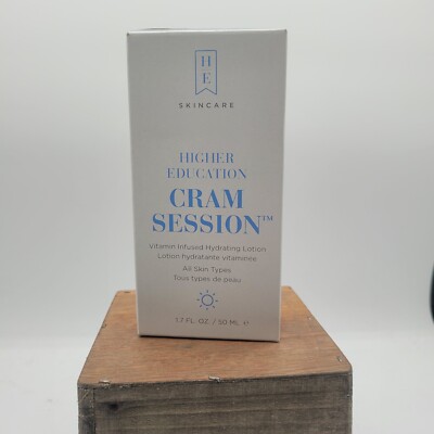 Higher Education Skincare CRAM SESSION All Skin Types Moisturizer 1.7oz