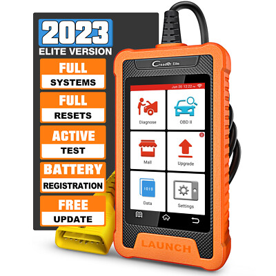 2023 LAUNCH Elite Bidirectional OBD2 Scanner fit for TOYOTA Car Diagnostic Tool
