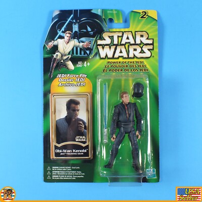 Star Wars - Obi Wan Training (Canadian ) - Power of the Jedi - MOC - [POTJ-99]