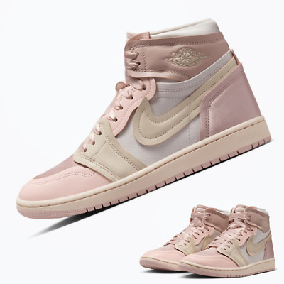 Nike Air Jordan 1 MM High Shoes Oxford Rose Pink FZ8779-600 Women's Sizes NEW