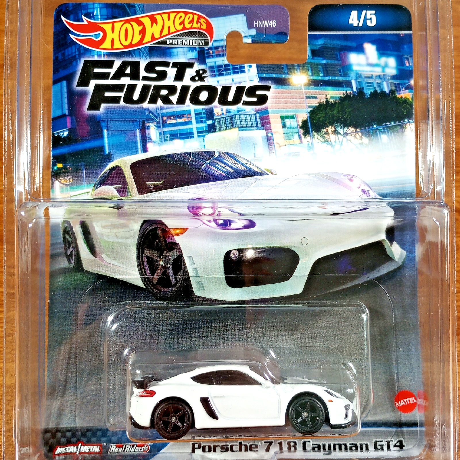 Hot Wheels Premium Fast & Furious Porsche 718 Cayman GT4