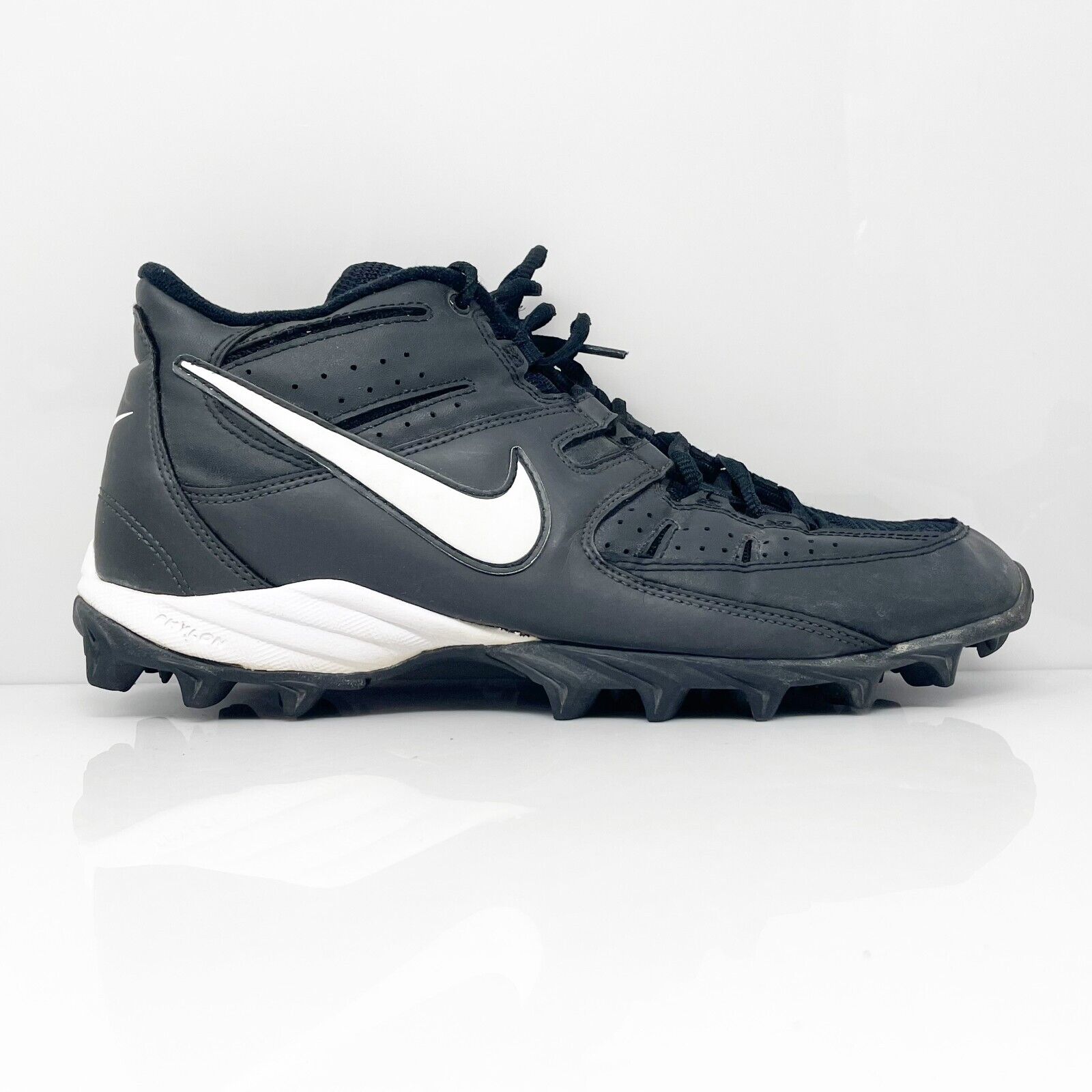 Черные футбольные бутсы Nike Mens Land Shark 308385, размер 11