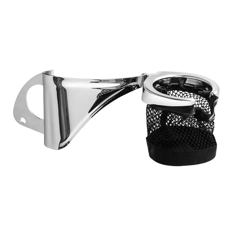 Rear Drink Cup Holder Passenger For Harley Road Electra Glide FLHT FLTR 14-23 15