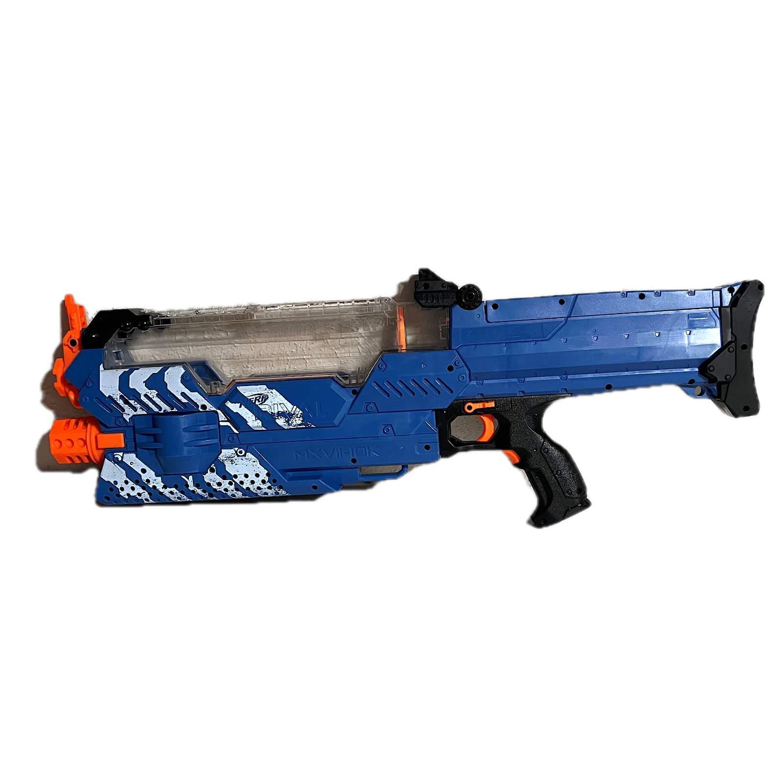 Nerf Rival Nemesis MXVII-10K Blue Blaster Fully Motorized
