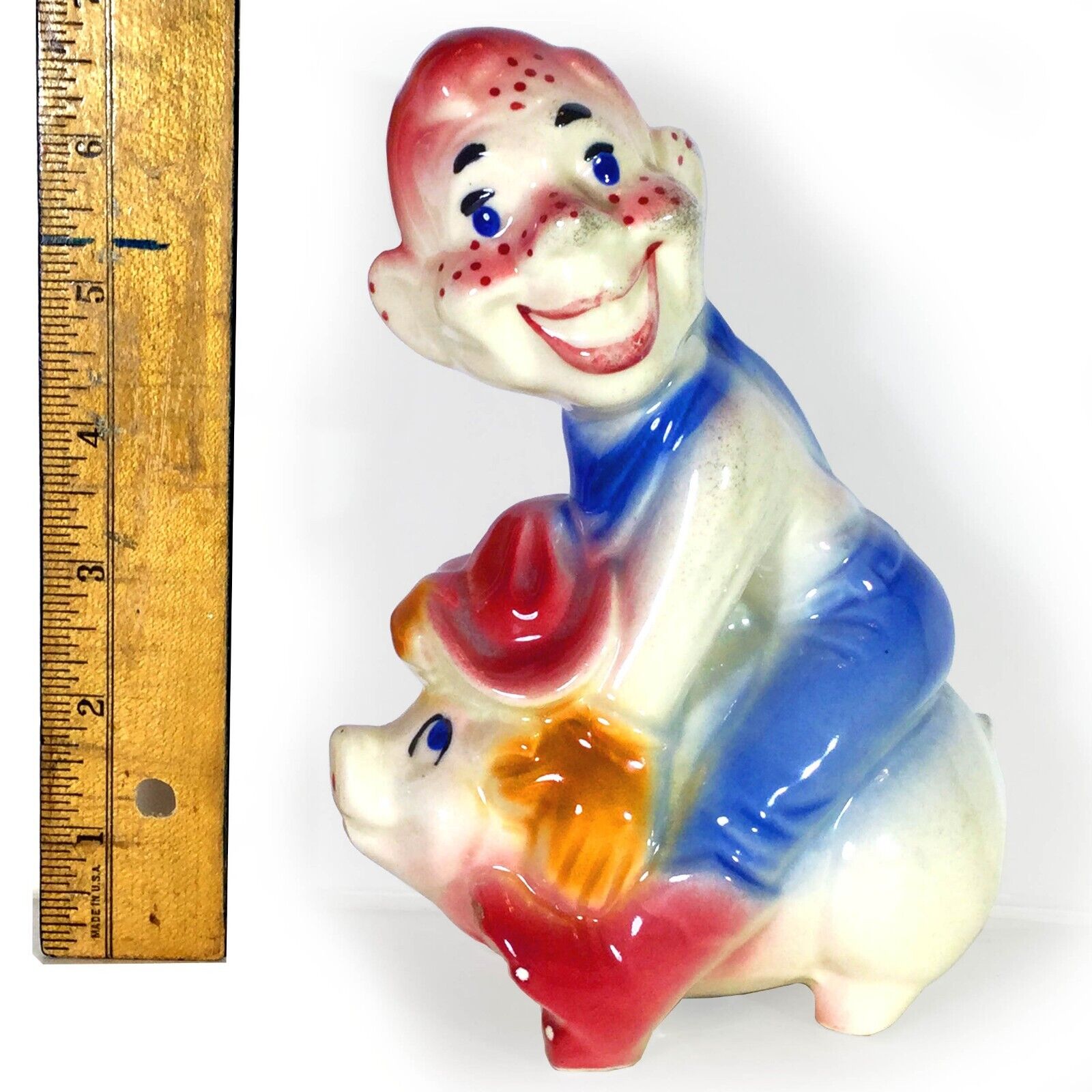 Vintage Howdy Doody Ceramic Piggy Bank (Circa 1950's) Made Vintage Howdy Doody Ceramic Piggy Bank (Circa 1950's) Made