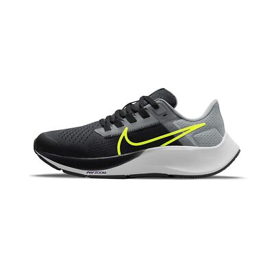 

Кроссовки Nike Kids Air Zoom Pegasus 38, серый/Вольт, 6 Big Kid RU, Grey/volt