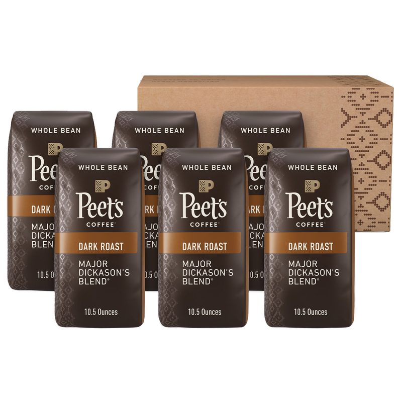 Peet'S Coffee Major Dickason'S Blend Whole Bean, 10.5 Oz Bag