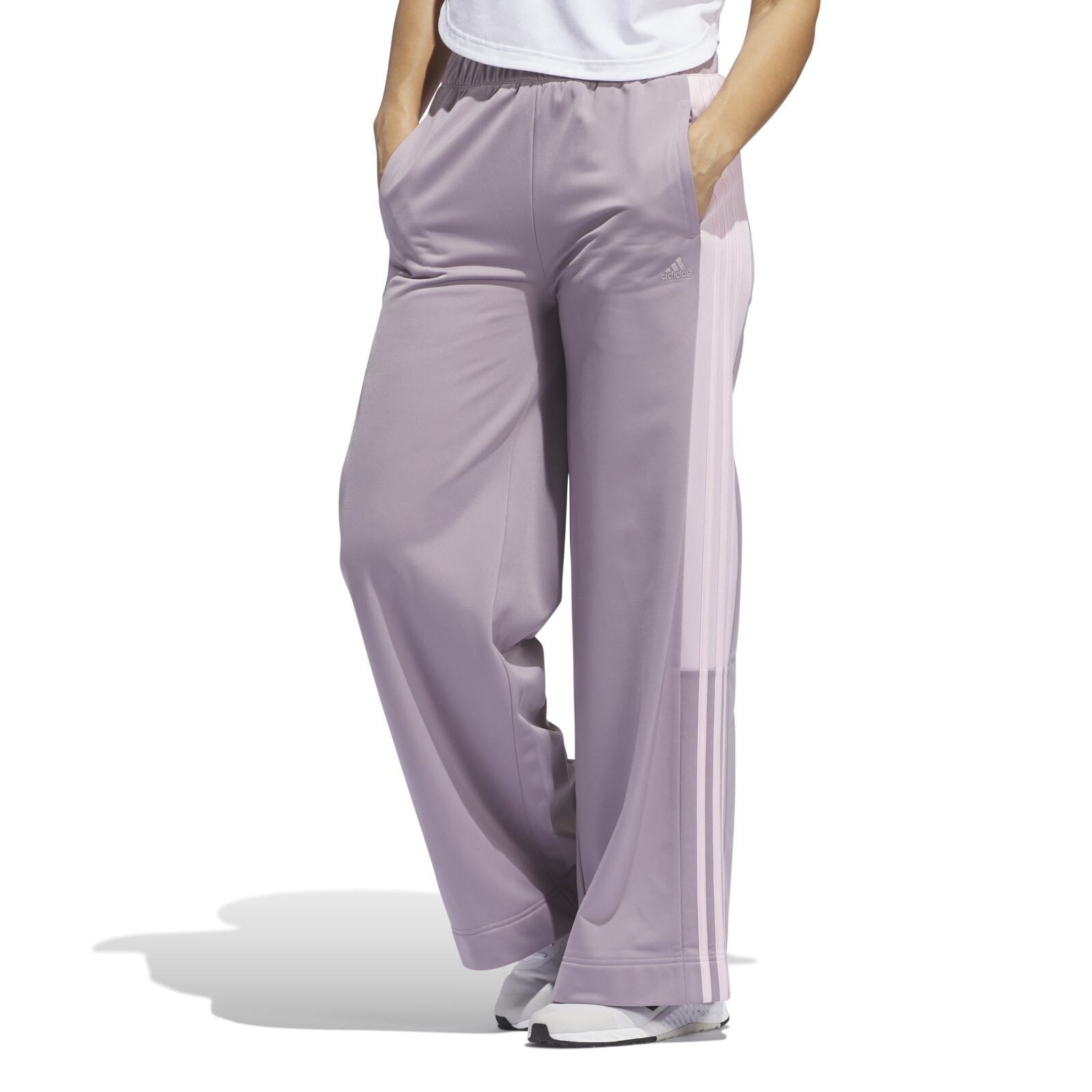 Adidas Women's Essentials Colorblock Tricot Pants IT0552 | eBay