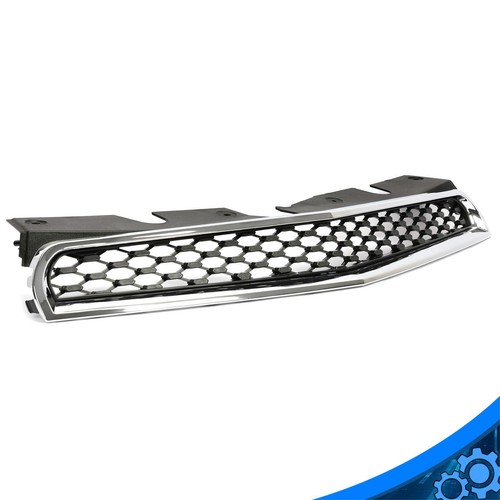 Для Chevrolet Equinox 2010-2015 Передняя верхняя решетка радиатора Хромированная с черной вставкой